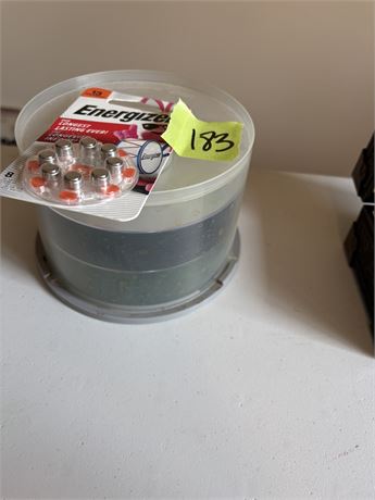 Batteries, CDs