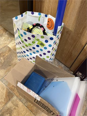 Gift Bags and Binders