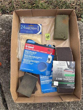 Sandpaper Lot