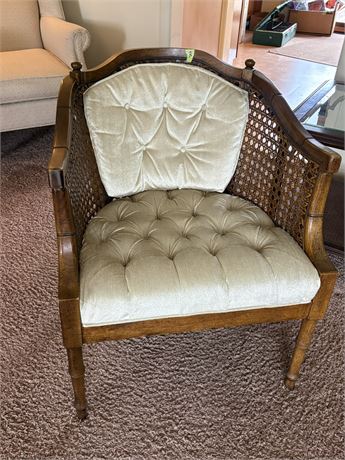 Vintage Barrel Back Chair