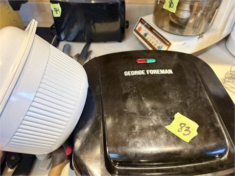 Foreman Grill, Microwave Bowl