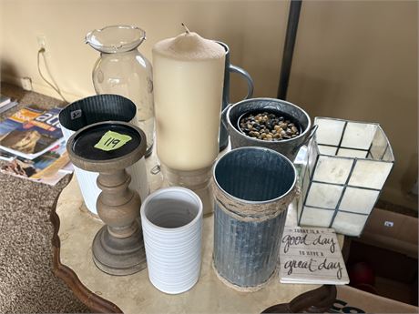 Candles, Decor