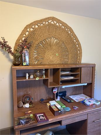 Large Woven Decor