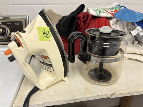 Iron and Coffee Pot