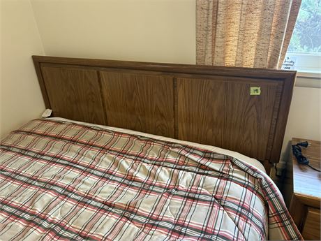 Headboard and Bed