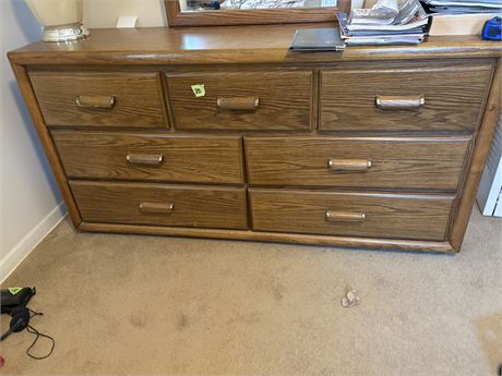 Dresser and Mirror
