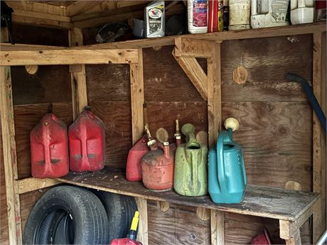 Gas Cans, Watering Cans