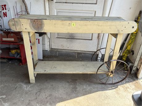 Wheeled Cart Decor