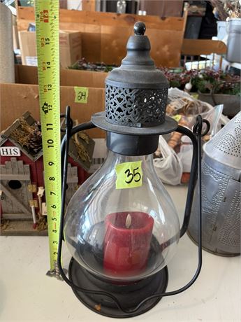 Candle Lantern and Battery Candle