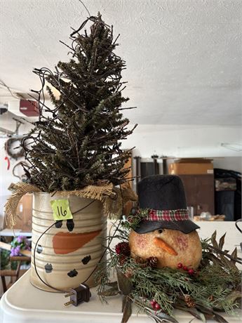 Snowman Decor
