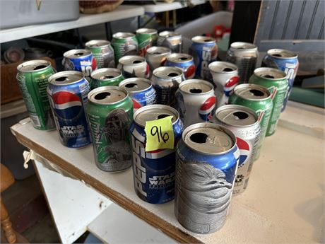 Star Wars Pepsi Cans