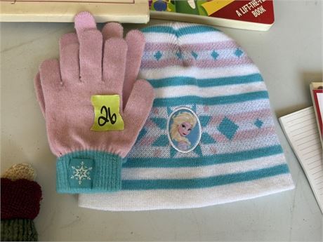 Frozen Hat and Gloves