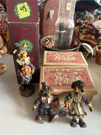 Fall Boyd Bear Figurines
