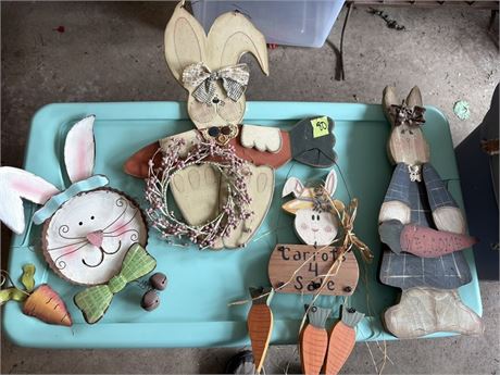 Spring Bunny Decor