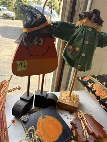 Fall Decor, Scarecrow, Candy Corn