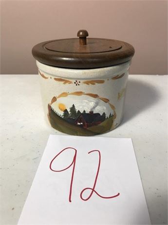Robinson Ransbottom #21 Low Jar 1pt Roseville,Oh