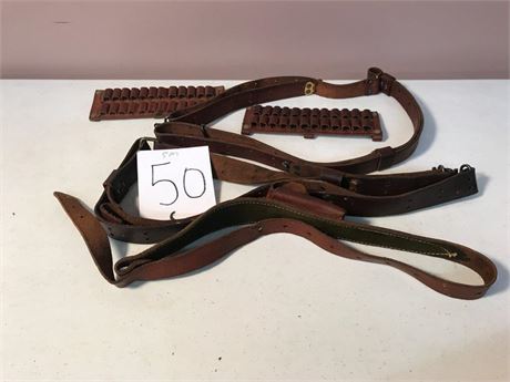 Leather Cartridge Belts