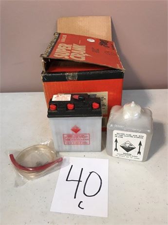 Super Crank Motorcycle Battery 6N63B
