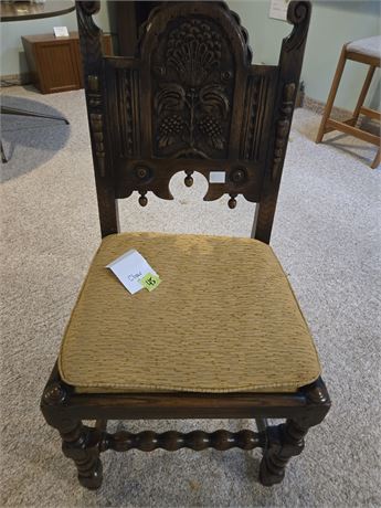 Baroque Hand Carved Chair