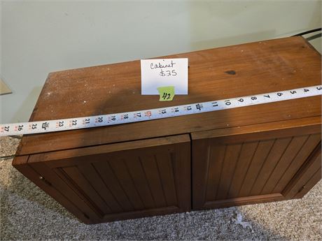 Wood Cabinet