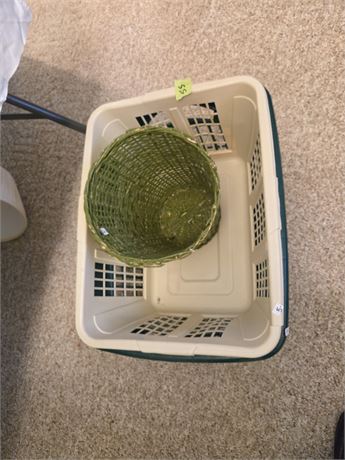Laundry Baskets (2) and Bonus