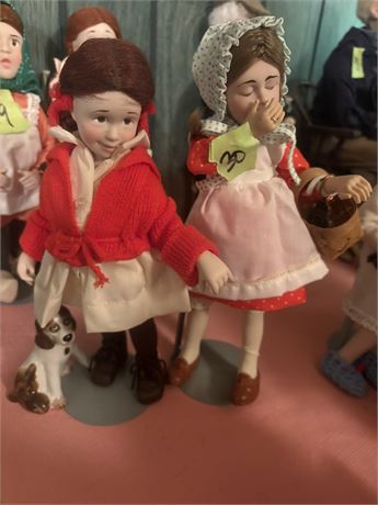 Vintage Norman Rockwell Dolls