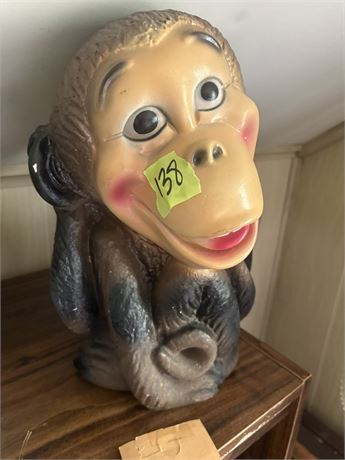 Vintage Monkey Statue