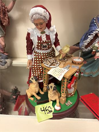 Mrs. Claus' Little Pugs, The Danbury Mint