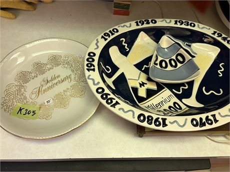 Plate and Serving Dish