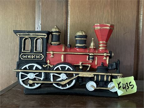 Cast Iron Train Decor