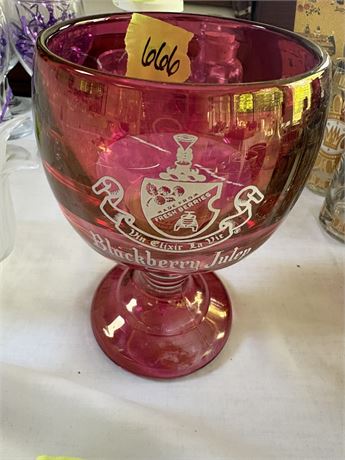 Blackberry Julep Goblet
