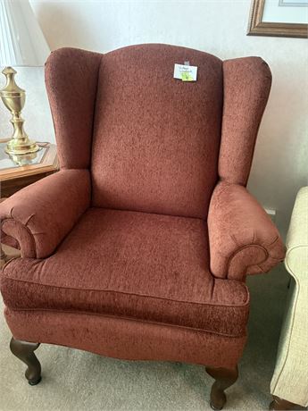 Wing Back Chair, Good Condition