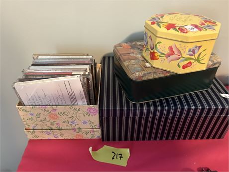Misc, Tins, Cds