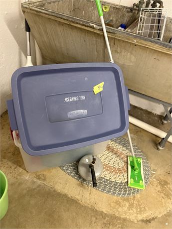 Tote, Drain Snake, Misc