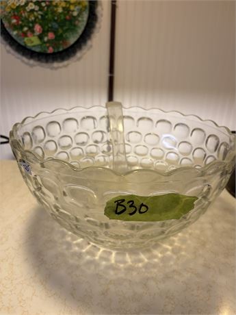 Glass Punch Bowl