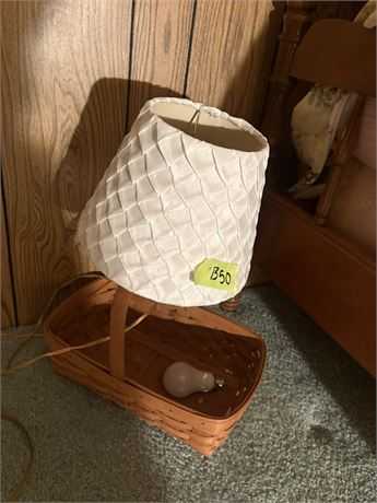 Longaberger Basket Lamp