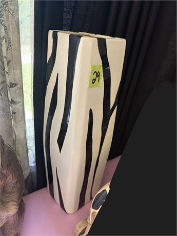 Zebra Vase