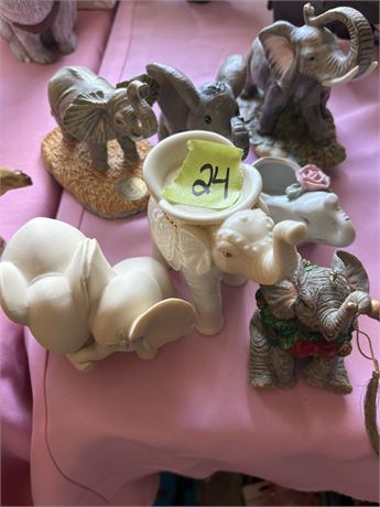 Elephant Figurines, Lenox