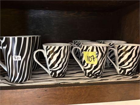 Zebra Mugs