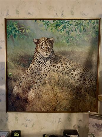 Large Cheetah Art
