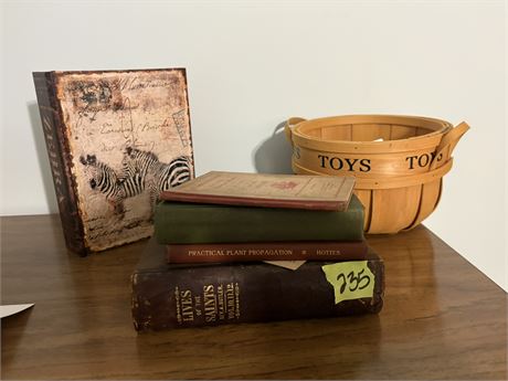Books, Zebra Box