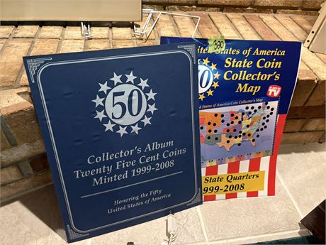 State Coin Collector's Map