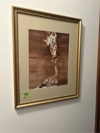 Giraffe Wall Art