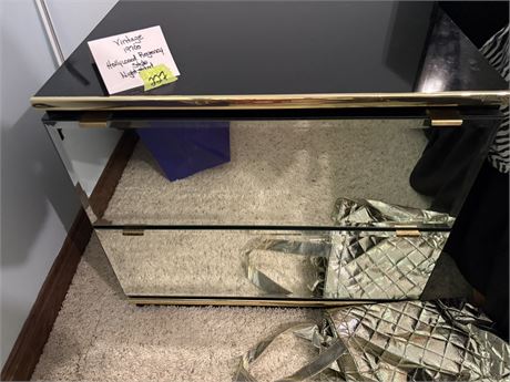 Vintage Hollywood Regency Style Night Stand