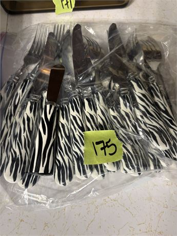 Zebra Flatware