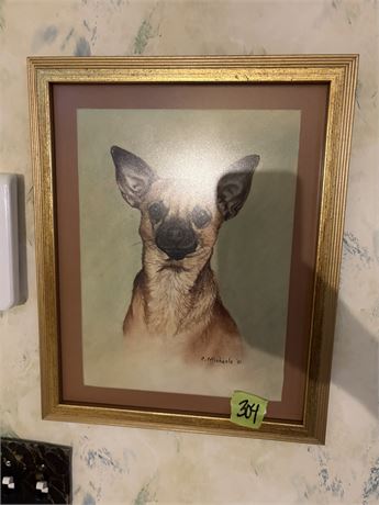 Wall Art Dog