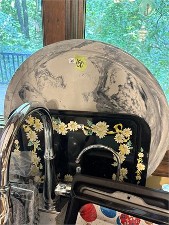 Tray and Large Serving Dish