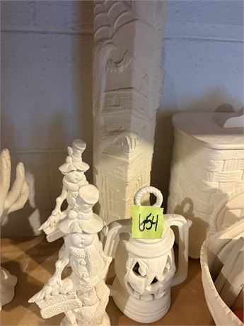 Ceramic Halloween Decor