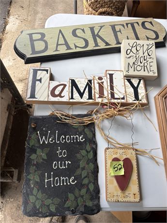 Decor Signs