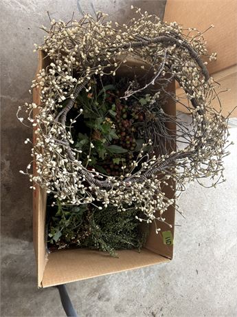 Floral Wreath and Garland Sashes